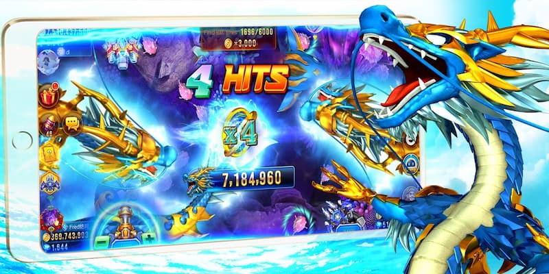 Bắn cá long vương Hit Club: Bí kíp chơi giành thưởng lớn 3 Sảnh có tỉ lệ đổi thưởng cực cao